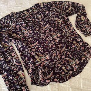 Rose & Olive Blouse Long Sleeves size L